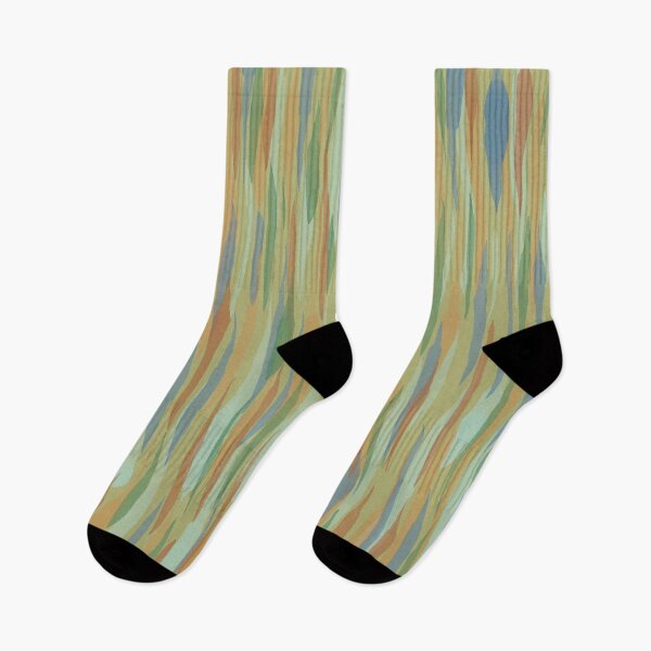 Item preview, Prints of ochre and yellow brushstrokes designed and sold by Maria Santos Prieto.