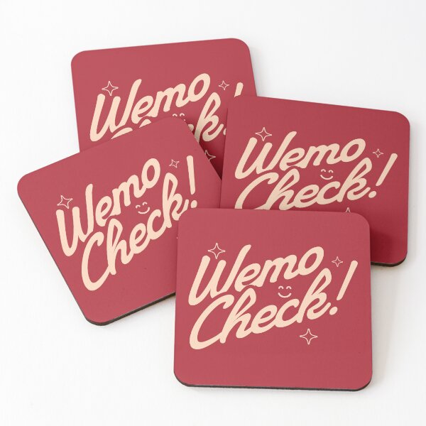Item preview, Wemo check Haewon Nmixx nswer typography text kpop Morcaworks designed and sold by Morcawork.