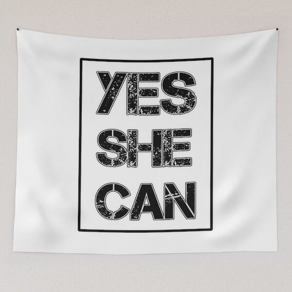Item preview, Yes She Can designed and sold by FYS-Arte-Style.