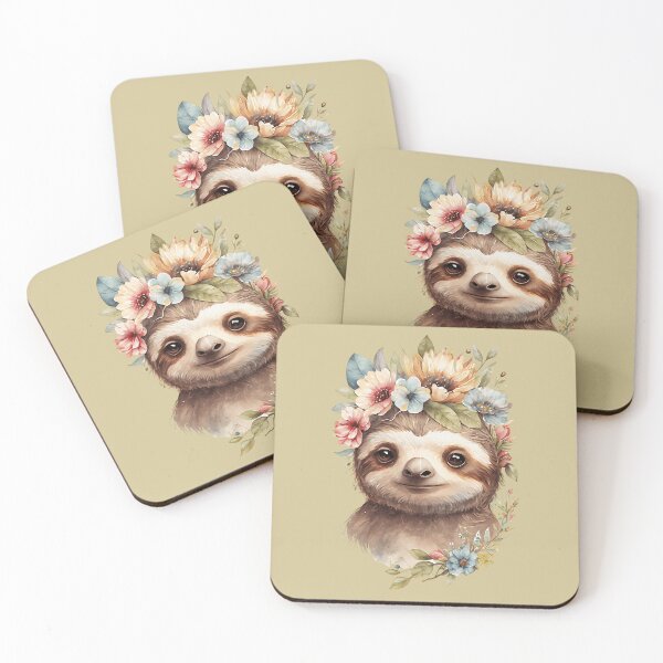 Item preview, Cute Sloth 1 designed and sold by Animal Overload.