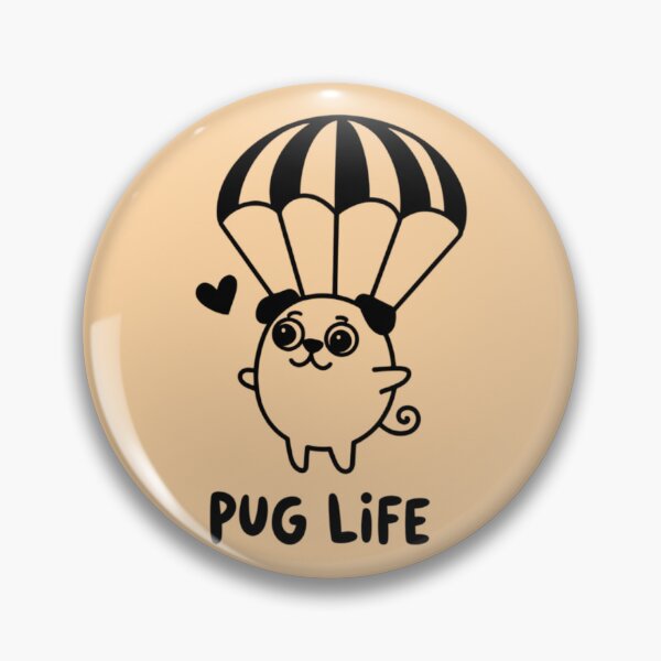Item preview, vida Pug designed and sold by 123ks.