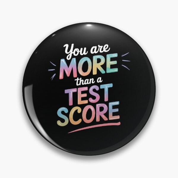 Item preview, You Are More Than a Test Score Funny Exam Test Day Teacher designed and sold by silverhexagon.