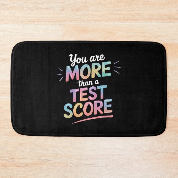Item preview, You Are More Than a Test Score Funny Exam Test Day Teacher designed and sold by silverhexagon.