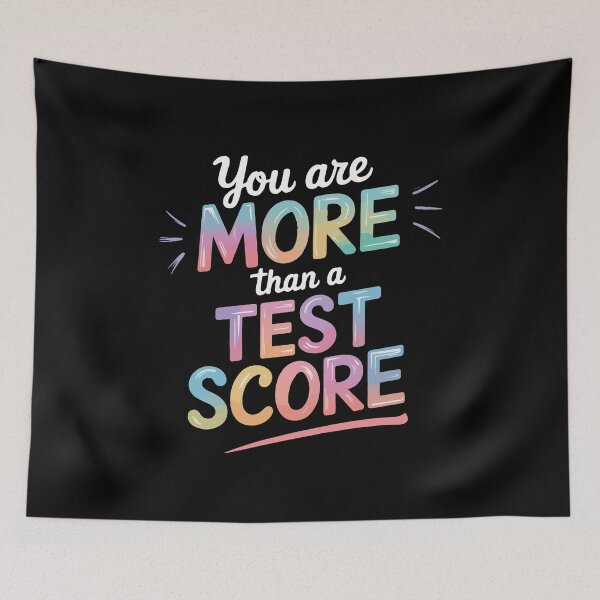 Item preview, You Are More Than a Test Score Funny Exam Test Day Teacher designed and sold by silverhexagon.