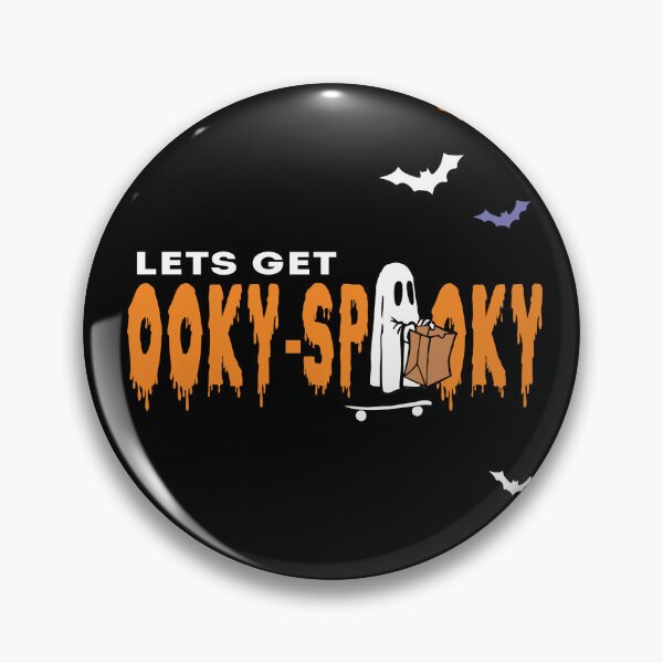 Item preview, Let's Get Ooky Spooky Skater Ghost designed and sold by Chelsealuv Krigbaum.