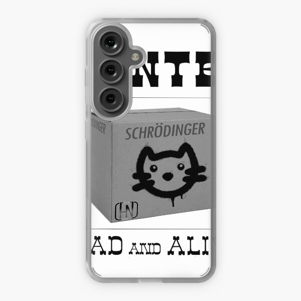 Schrodinger's Cat Wanted Samsung Galaxy Soft Case