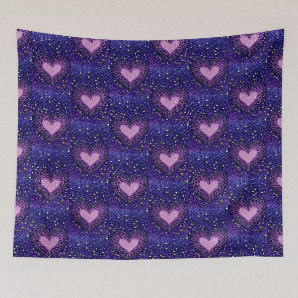 Item preview, Pink Heart Glitter designed and sold by TheDarkWardrobe.