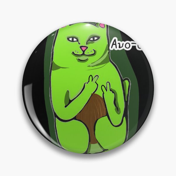 Item preview, avo catto designed and sold by Zia’s stronke armzz.