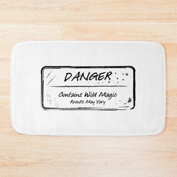 Item preview, Danger: Wild Magic Results May Vary Label designed and sold by CatchiBatchi.