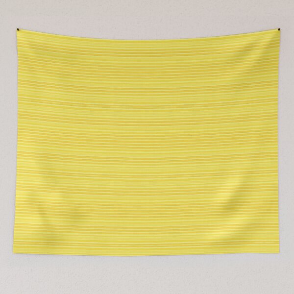 Item preview, Yellow Stripes, horizontal handpainted striped pattern designed and sold by patterncrow.