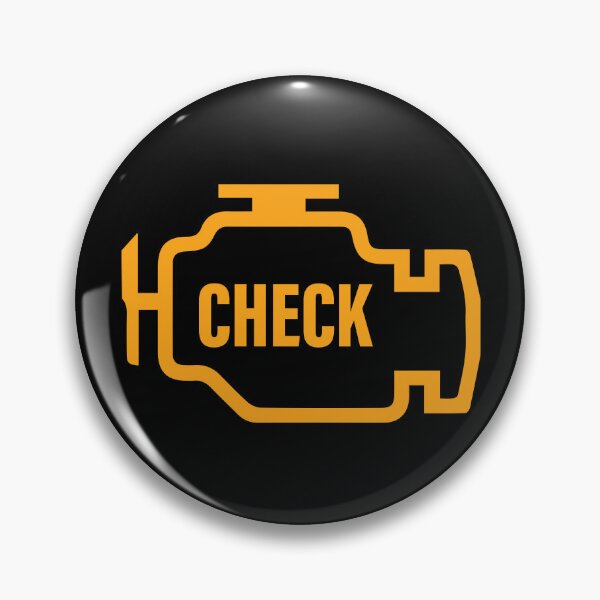 Item preview, Check Engine – Warning Light! designed and sold by Maverick51.