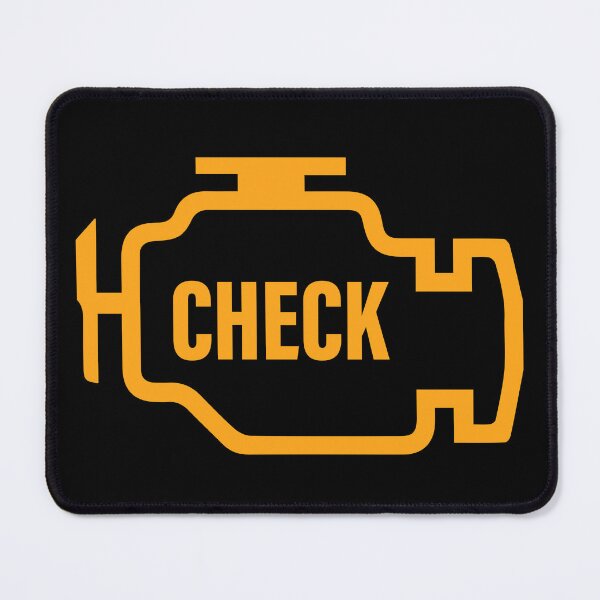 Item preview, Check Engine – Warning Light! designed and sold by Maverick51.