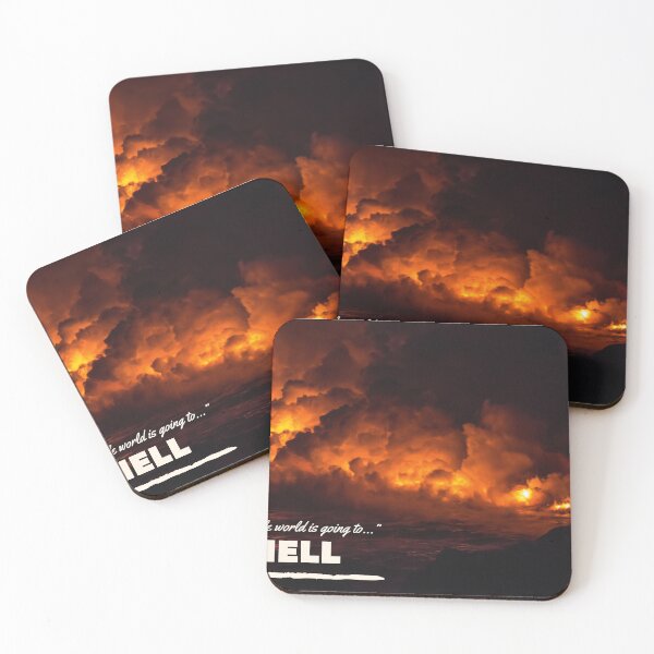 Item preview, Hell postcard V1 designed and sold by BadAziTakes.