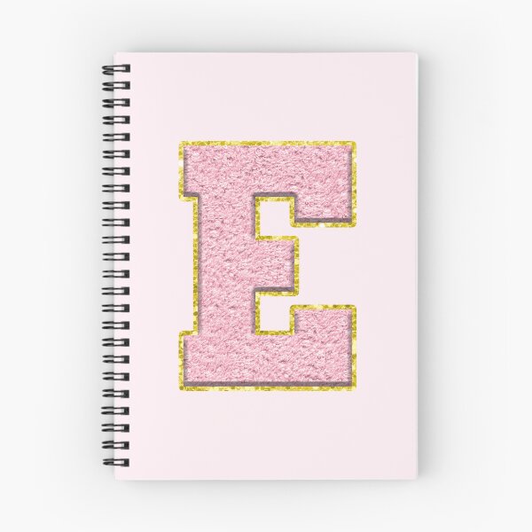 Item preview, E Preppy Varsity Letter Patch designed and sold by Creative Brat Design Studio.
