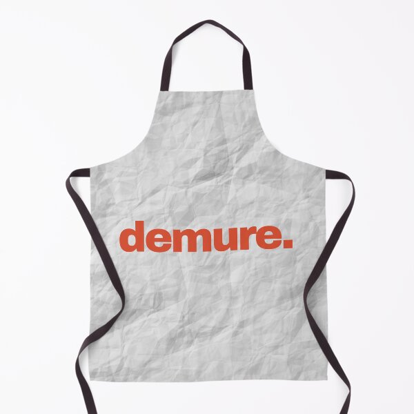 Item preview, Demure on Crumpled Paper designed and sold by npsbubble.
