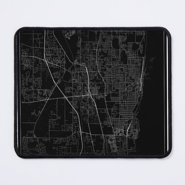 Item preview, Waukegan City Map designed and sold by SHAMPAIN-ART-CO.