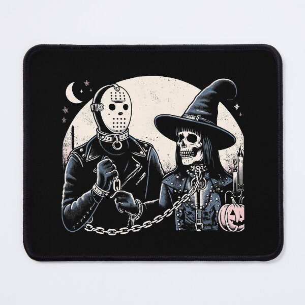 Item preview, Halloween Couple - Horror and Witchcraft Fusion Design designed and sold by Tabu Touch.