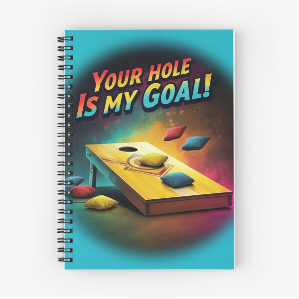 Item preview, Cornhole - Your Hole Is My Goal - Beanbag - Blue designed and sold by JLEmporium.