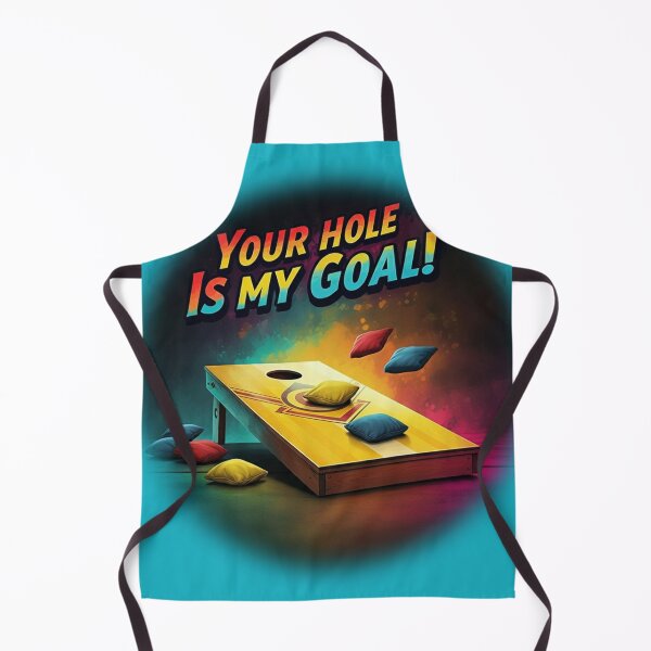 Item preview, Cornhole - Your Hole Is My Goal - Beanbag - Blue designed and sold by JLEmporium.