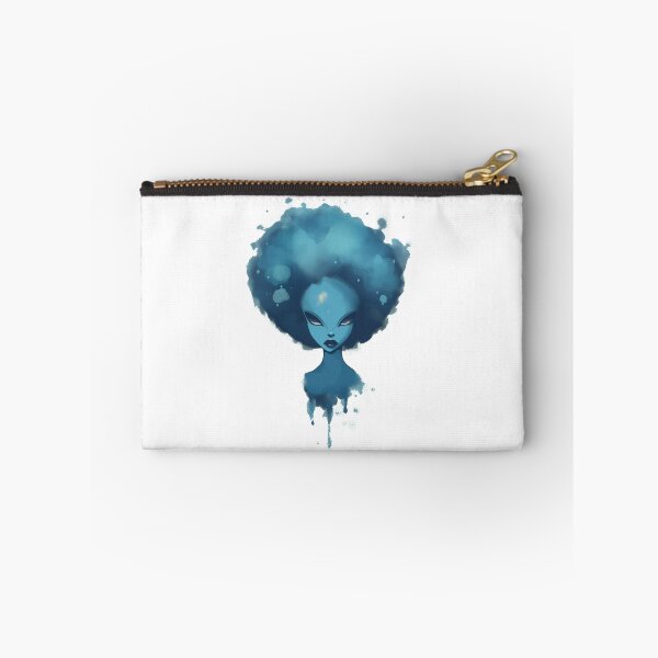 Item preview, Alien with an afro designed and sold by Zen Lael.