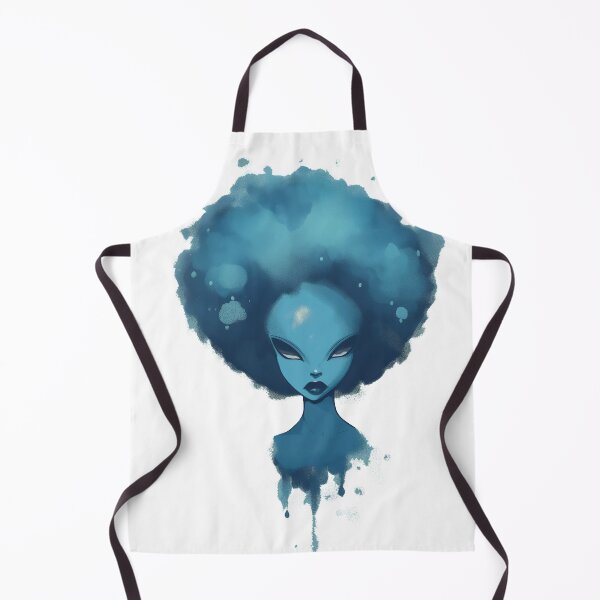 Item preview, Alien with an afro designed and sold by Zen Lael.