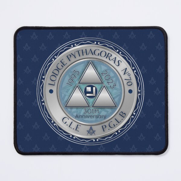 Item preview, Lodge Pythagoras Nº70 - 30th Anniversary designed and sold by Jean Pierre Ginhoux.