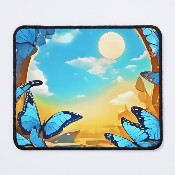 Item preview, Serene Butterfly Haven designed and sold by Health And Fitness Posts e-Store.