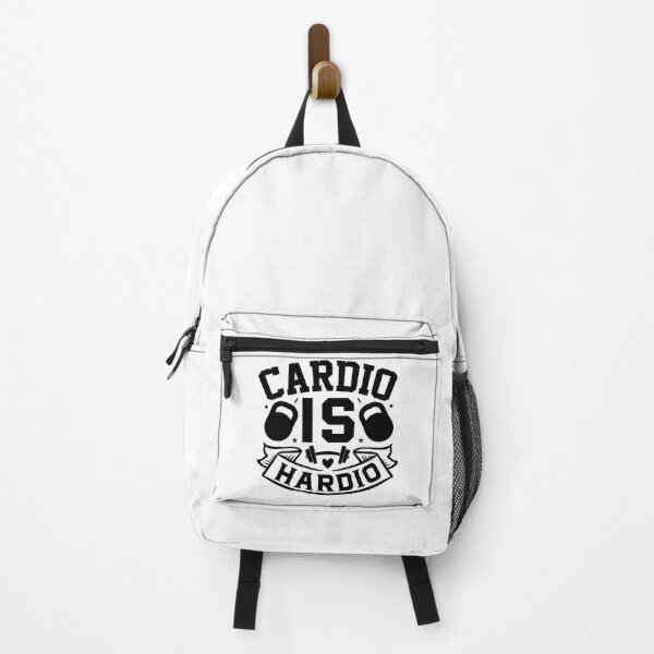 Item preview, Cardio Is Hardio Funny Workout Quote designed and sold by NiceQuotesBro.