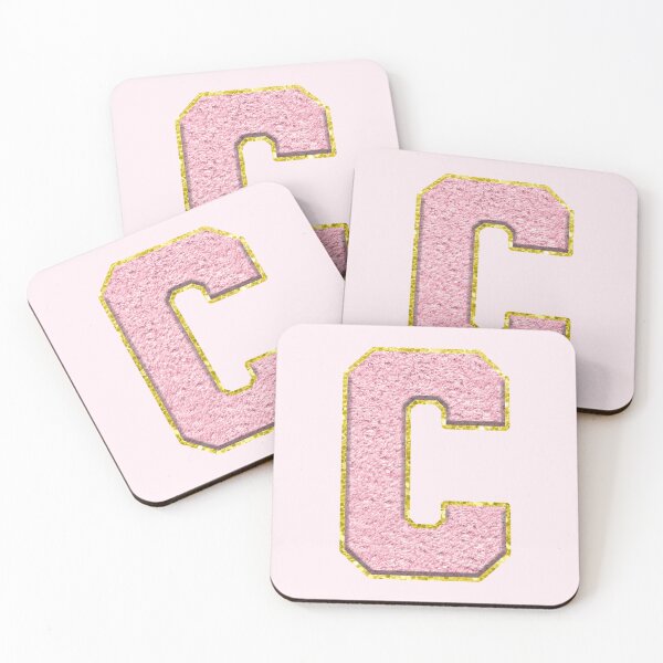 Item preview, Letter C Preppy Varsity Letter Patch designed and sold by Creative Brat Design Studio.