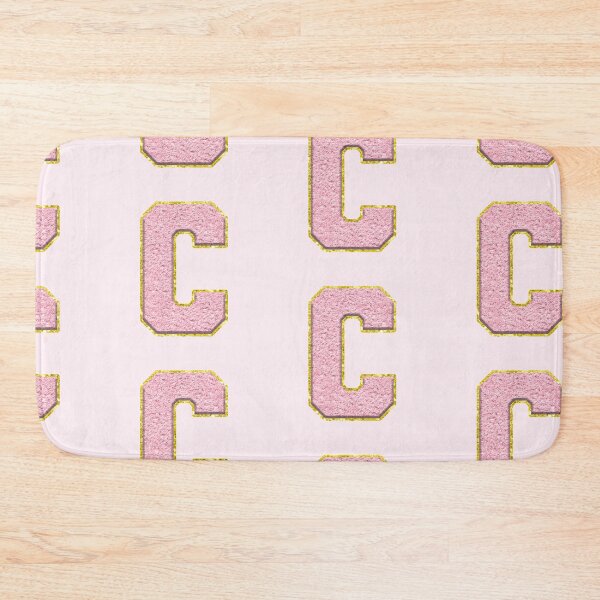Item preview, Letter C Preppy Varsity Letter Patch designed and sold by Creative Brat Design Studio.