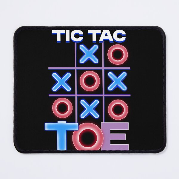 Item preview, Neon Glow Tic Tac Toe designed and sold by koreatvtea.