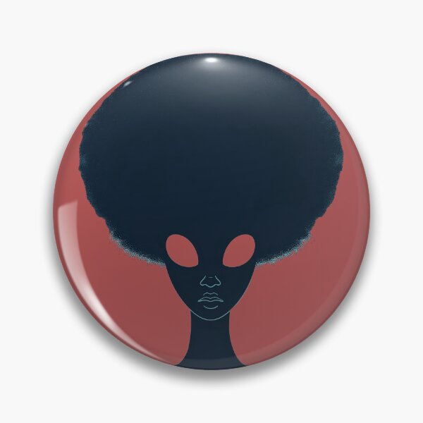 Item preview, Alien with an afro designed and sold by Zen Lael.