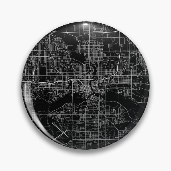 Item preview, Des Moines City Map designed and sold by SHAMPAIN-ART-CO.