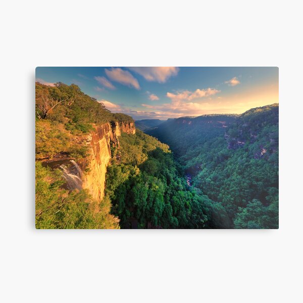 Falls Creek Sunset Metal Print