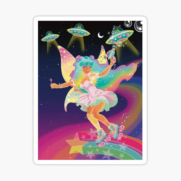 Item preview, Rainbow Space Fairy designed and sold by Magdalena Ivarsson.