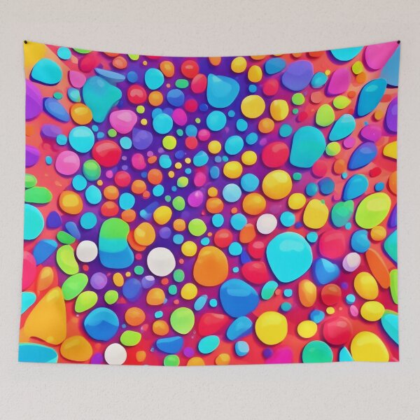 Item preview, Vibrant Abstract Kaleidoscope designed and sold by Health And Fitness Posts e-Store.