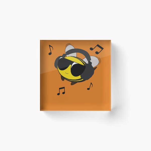 Bee Chillin' Acrylic Block