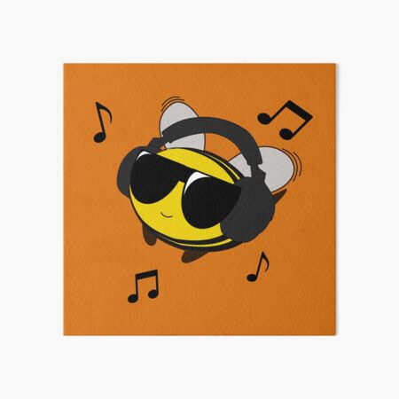 Bee Chillin' Art Board Print