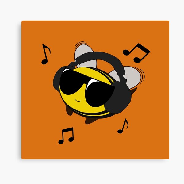 Bee Chillin' Canvas Print