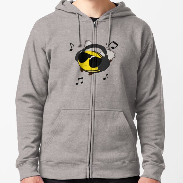 Bee Chillin' Zipped Hoodie
