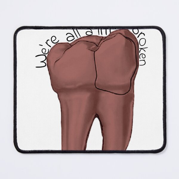 Item preview, We’re all a little broken designed and sold by dentaldoodles.