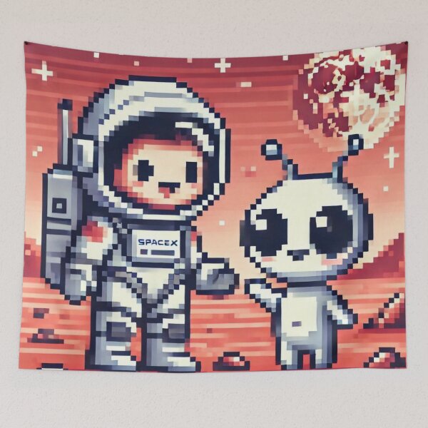Item preview, kawaii astronaut designed and sold by TEEJAMBOREE.