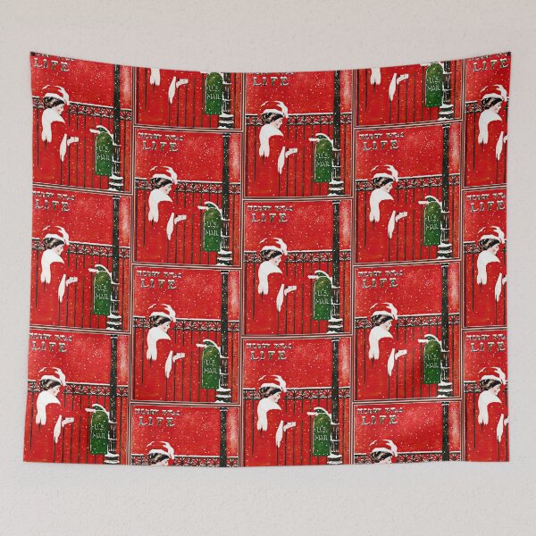 Item preview,  Vintage Christmas edition Life magazine cover from 1909 designed and sold by stevepaint.