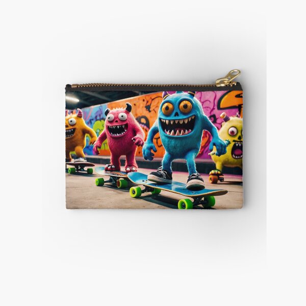 Item preview, "Monsters on Wheels: Fun at the Skatepark" designed and sold by Sartawsky.
