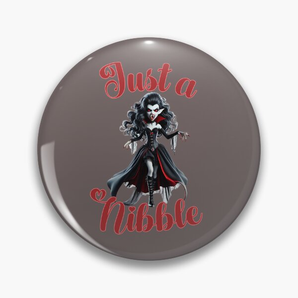 Item preview, Just a Nibble -  Katrina Has Gone Viral with her thirsty blood cravings this Halloween designed and sold by 3DAF.