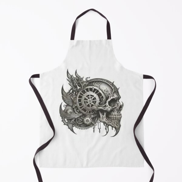 Item preview, gothic skull illustration designed and sold by davidbjones254.