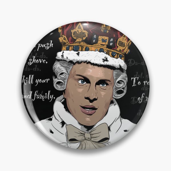 Item preview, King George III - Hamilton designed and sold by blacksnowcomics.