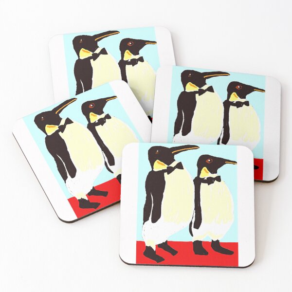 Item preview, The Two Penguins designed and sold by pinkyjainpan.