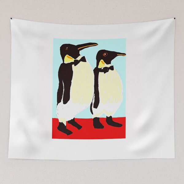 Item preview, The Two Penguins designed and sold by pinkyjainpan.
