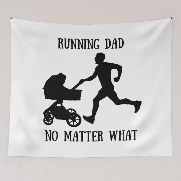 Item preview, Running dad no matter what designed and sold by DotPointLine.